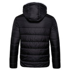 Matt Puffer Jacket // Black + White