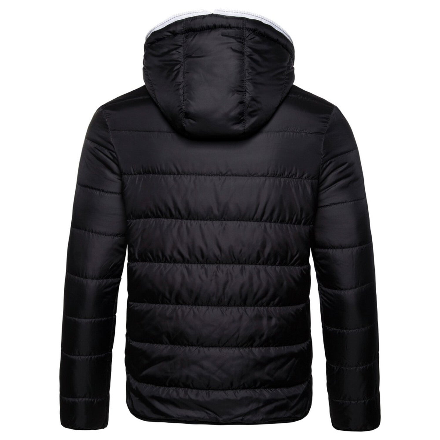 Matt Puffer Jacket // Black + White