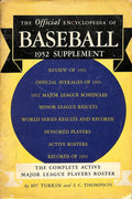 The Official Encyclopedia of Baseball 1952 Supplement Records of 1951 180754