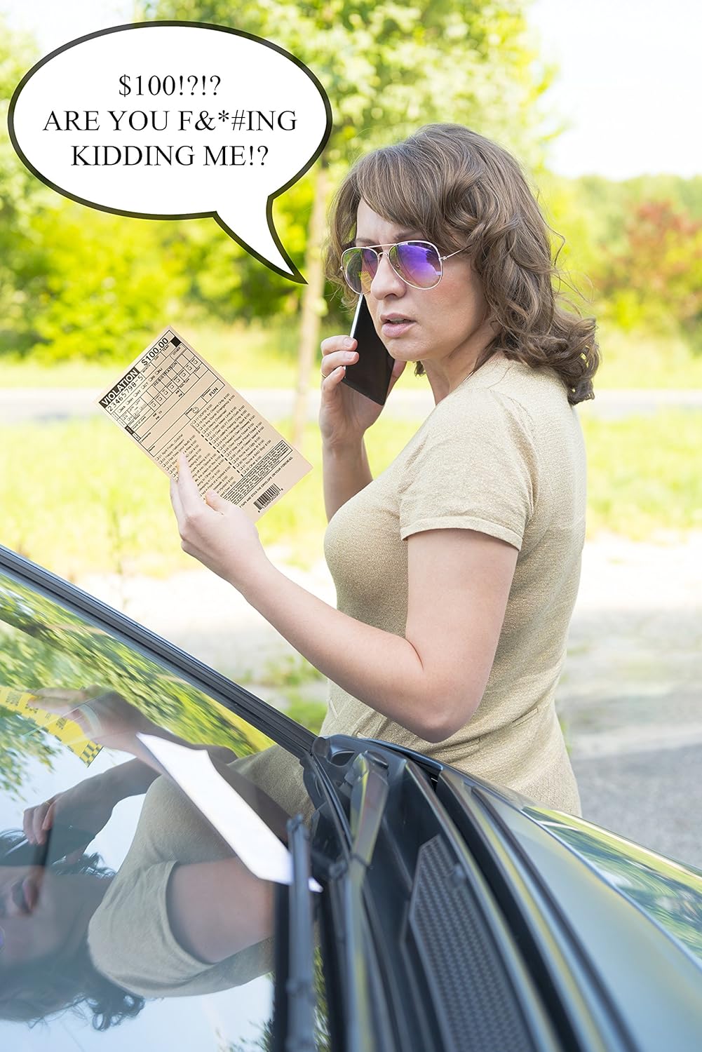 1000 Fake Parking Tickets - Joking Funny Gag ~ Wholesale Lot