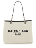 Balenciaga Paris Cotton and Leather Bag