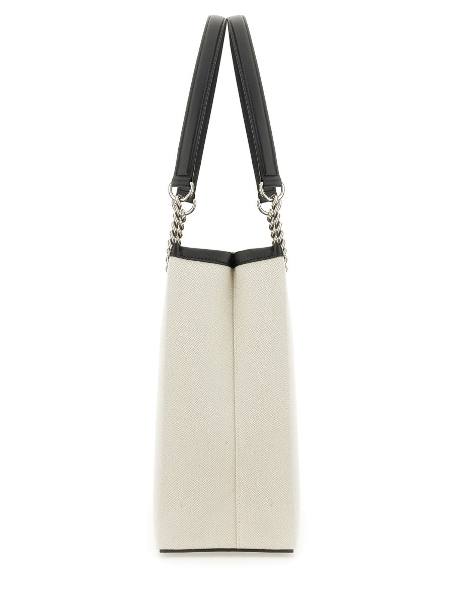 Balenciaga Paris Cotton and Leather Bag