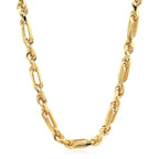 14k Yellow Gold Figaro Chain Necklace