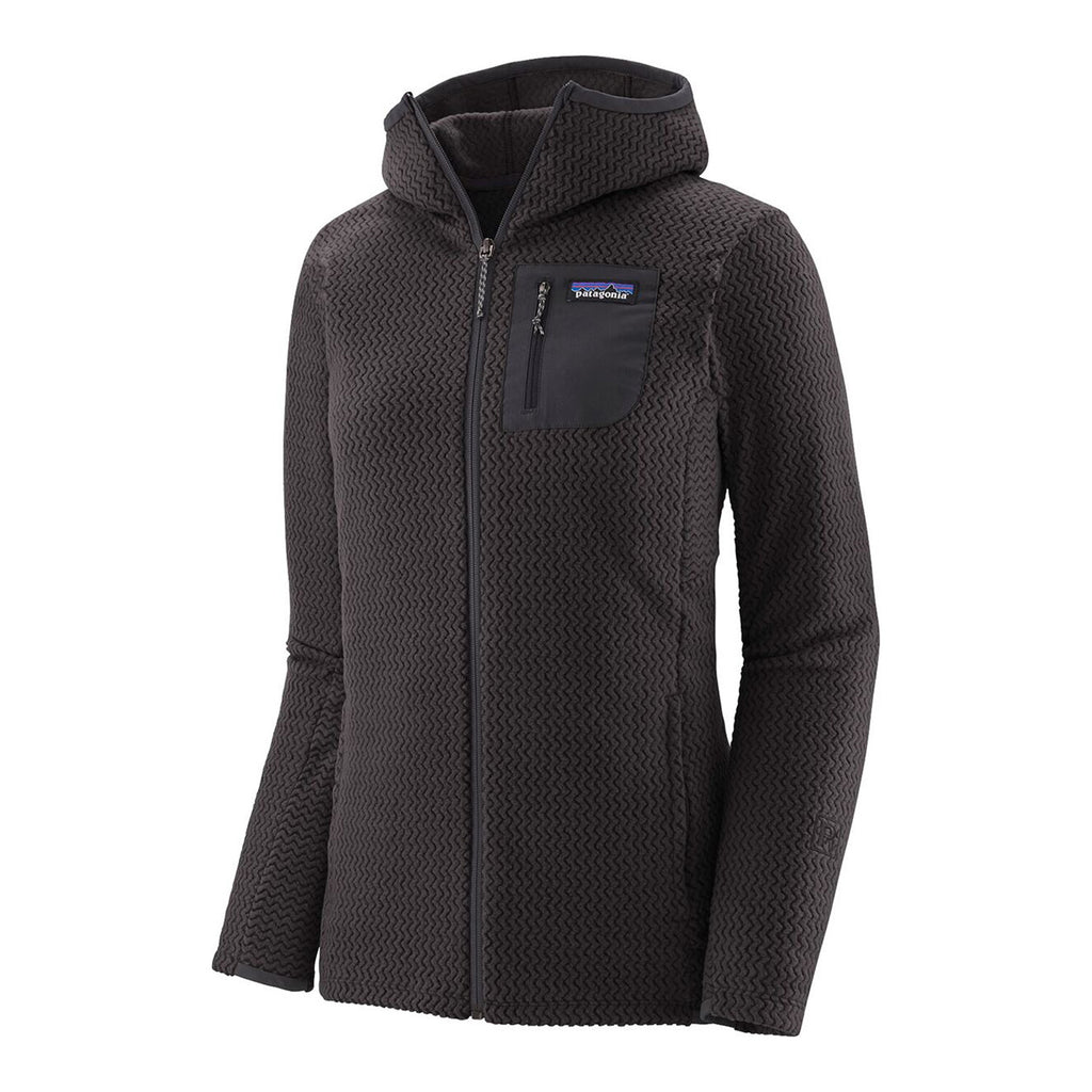Women's // R1 Air Full-Zip Hoodie // Black
