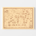 Vintage Map of University of Notre Dame, 1938