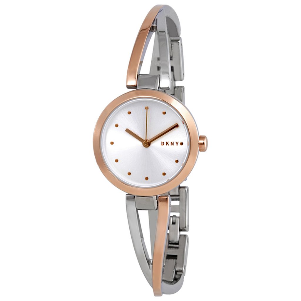 DKNY Women's Crosswalk Quartz Stainless Steel Bracelet Watch