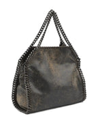 Stella Mccartney Women Falabella Mini Bag In Antiqued Suede
