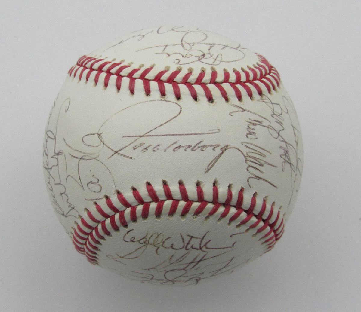 1992 Mets Team Autographed by 31 Gooden Bonilla Saberhagen ONL Baseball 185520