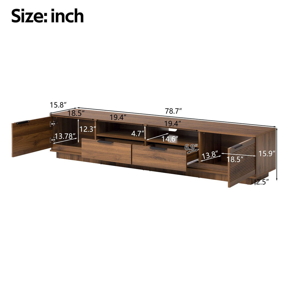 TV Stand, With Deep Drawers