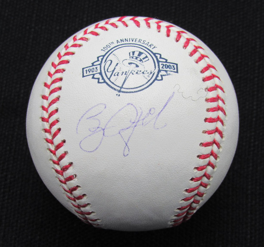 Bob Ojeda Signed/Auto Yankees 100th OML Baseball JSA  186726