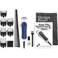 Wahl Mini Pro Corded Clipper and Trimmer Kit - 12 Piece Compact Grooming Set - 9307-MI