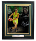 Sue Bird Autographed 16x20 Photo Seattle Storm Framed JSA 179157