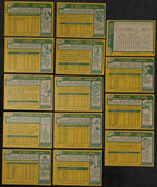 1980-81 Topps Hockey Philadelphia Flyers Complete Team Set (17/17) Cards 189207