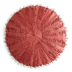 Exclusive Home Sky Pleated Decorative Pillow 16 Round