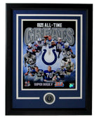 Baltimore Colts All-Time Greats Unsigned 11x14 Photo Print Framed 165755