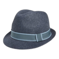 Goorin Bros Killian Fedora Hat — Blue Straw Fedora