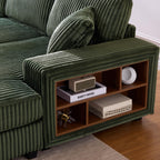 U-Shaped Convertible Sofa, 4 Seater Large Living Room Lounge