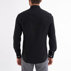 Emilio Button-Up Shirt // Black