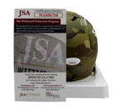 D'Andre Swift Autographed Camo Alternate Mini Helmet Eagles JSA 180005