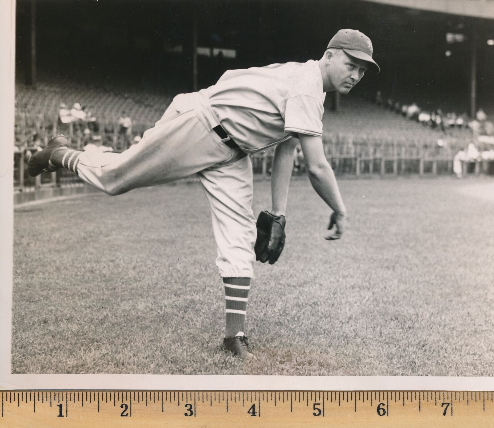 Dick Coffman 6x8 B/W 1936 Press Wire Photo New York Giants