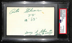 Artis Gilmore HOF Signed/Inscribed 3x5 Index Card Rookie Year PSA/DNA 188546