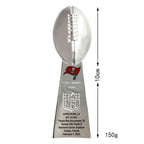 Tampa Bay Buccaneers Championship Ring & Trophy Set – 2003 & 2021 Collectible with Display Box