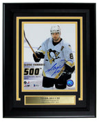 Mark Recchi Penguins HOF Signed/Autographed 8x10 Photo Framed Beckett 155176