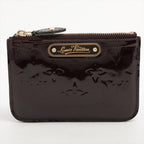 Louis Vuitton // Vernis Pochette Cure Amarante Coin Case