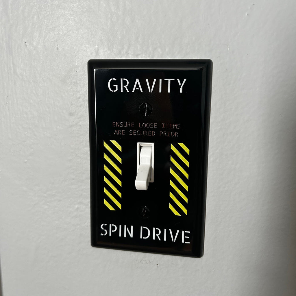Gravity Spin Drive Switch Plate