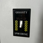 Gravity Spin Drive Switch Plate