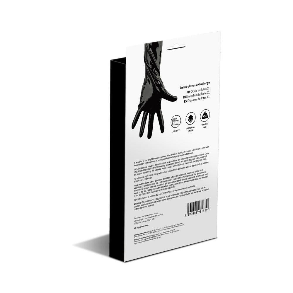 Prowler RED Latex Gloves Black XL