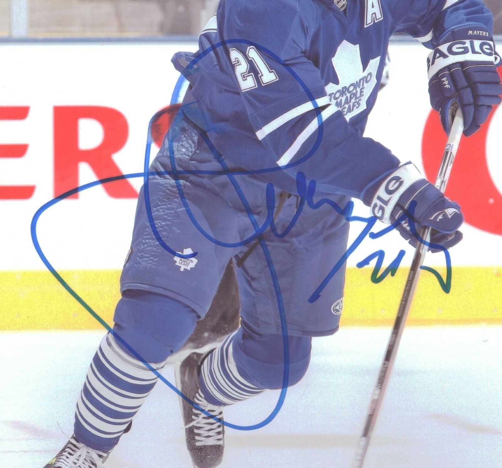 Jamal Mayers Toronto Maple Leafs Signed/Autographed 8x10 Photo 152697