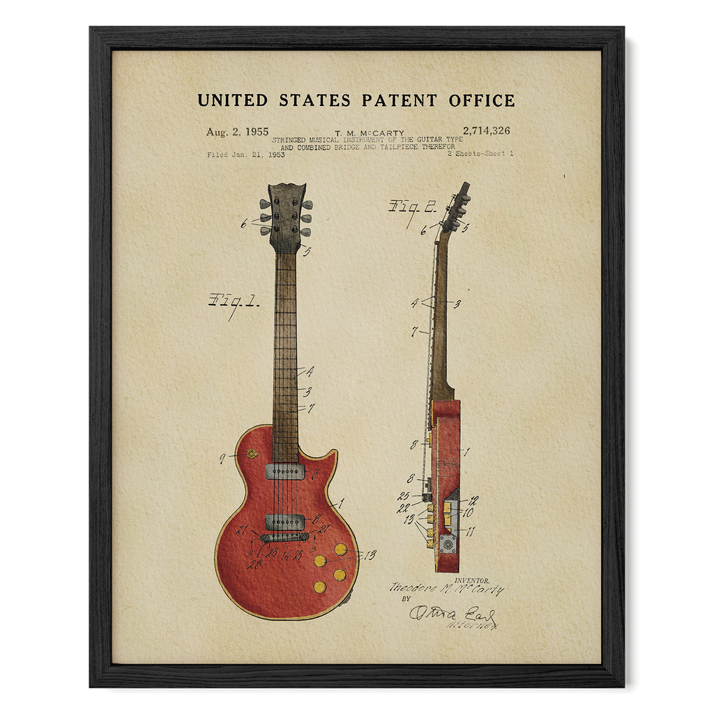 Red Electric Guitar (1955)