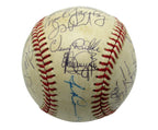 1985 Cleveland Indians Team Autographed by 24 Jacoby Butler OAL Baseball 182803