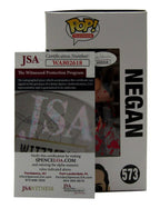 Jeffrey Dean Morgan Autographed Funko Pop! #573 "The Walking Dead" JSA 179423