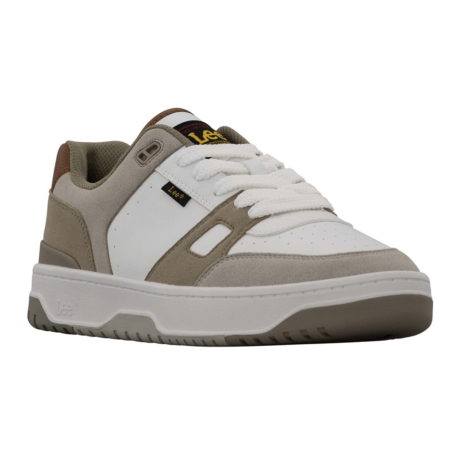 Cortland // Winter White + Pebble + Britishtan