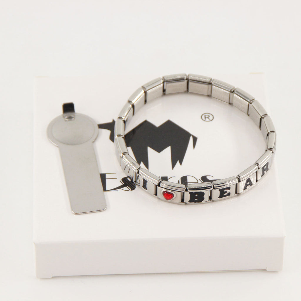 Chicago Bears Italian Charm Bracelet – Perfect Valentine’s Day, Holiday & Any Occasion Gift for Fans