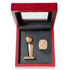 2019 Toronto Raptors Championship Ring and Trophy Set – Replica Collectible for Basketball Fans