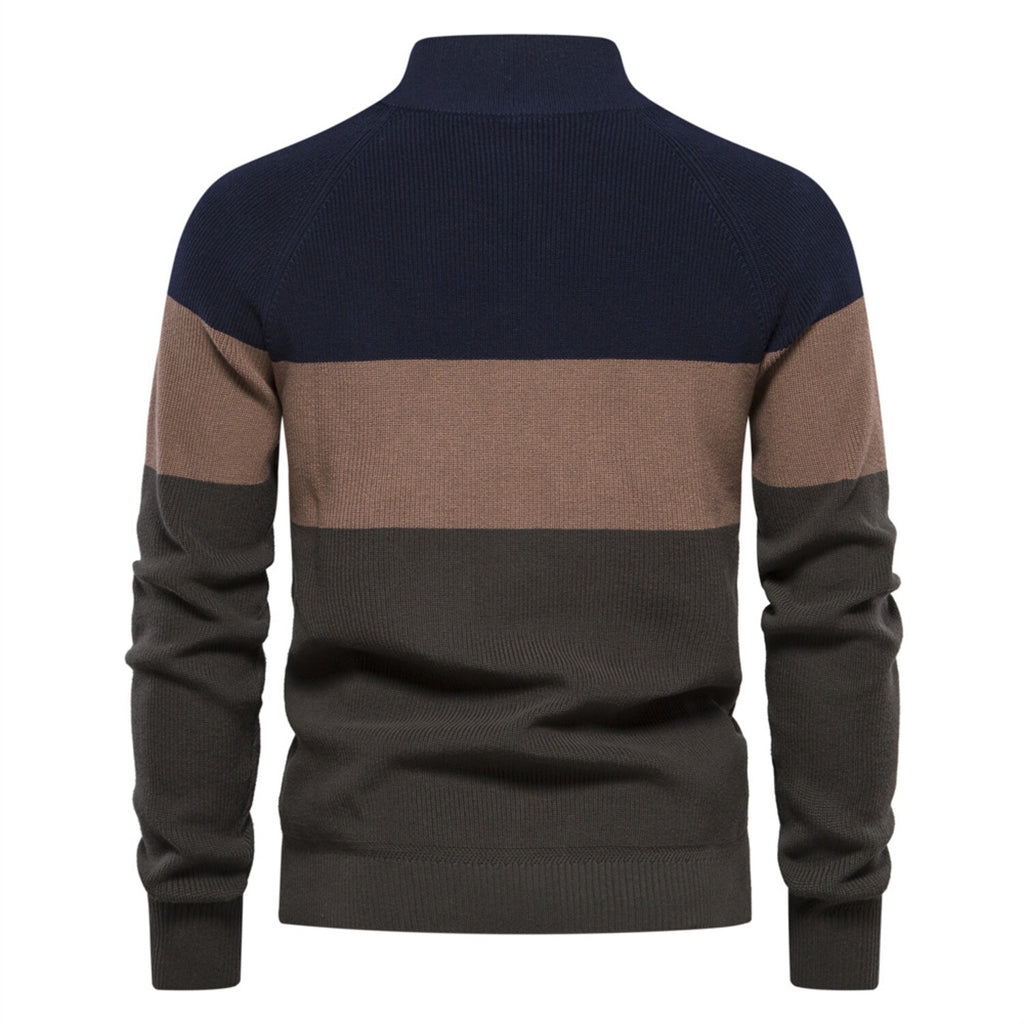 Zip-Up Cardigan // Navy Blue