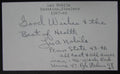 Leo Nobile Penn State Nittany Lions/Redskins/Steelers Signed 3x5 Card 145406