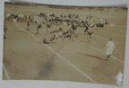 1931 Tilton School  Tilton, NH Real Photo Football Game Postcard 148882