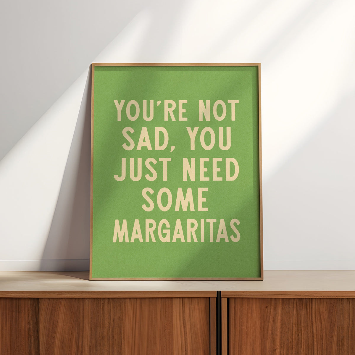 Margarita Humor Wall Art Home Decor Art Print