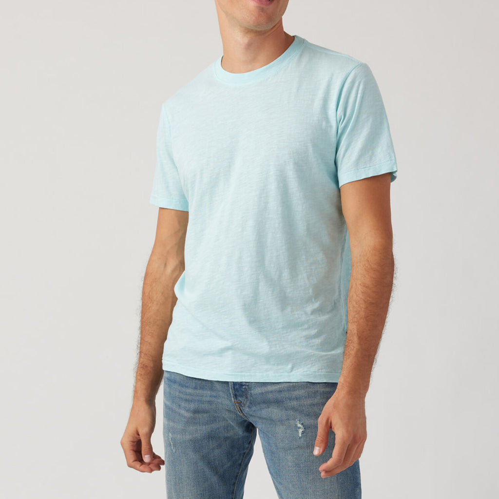 Essential Slub Crew // Light Blue