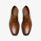 Cosgrove Apron // Apron-Toe Derby // Dark Tan Leather