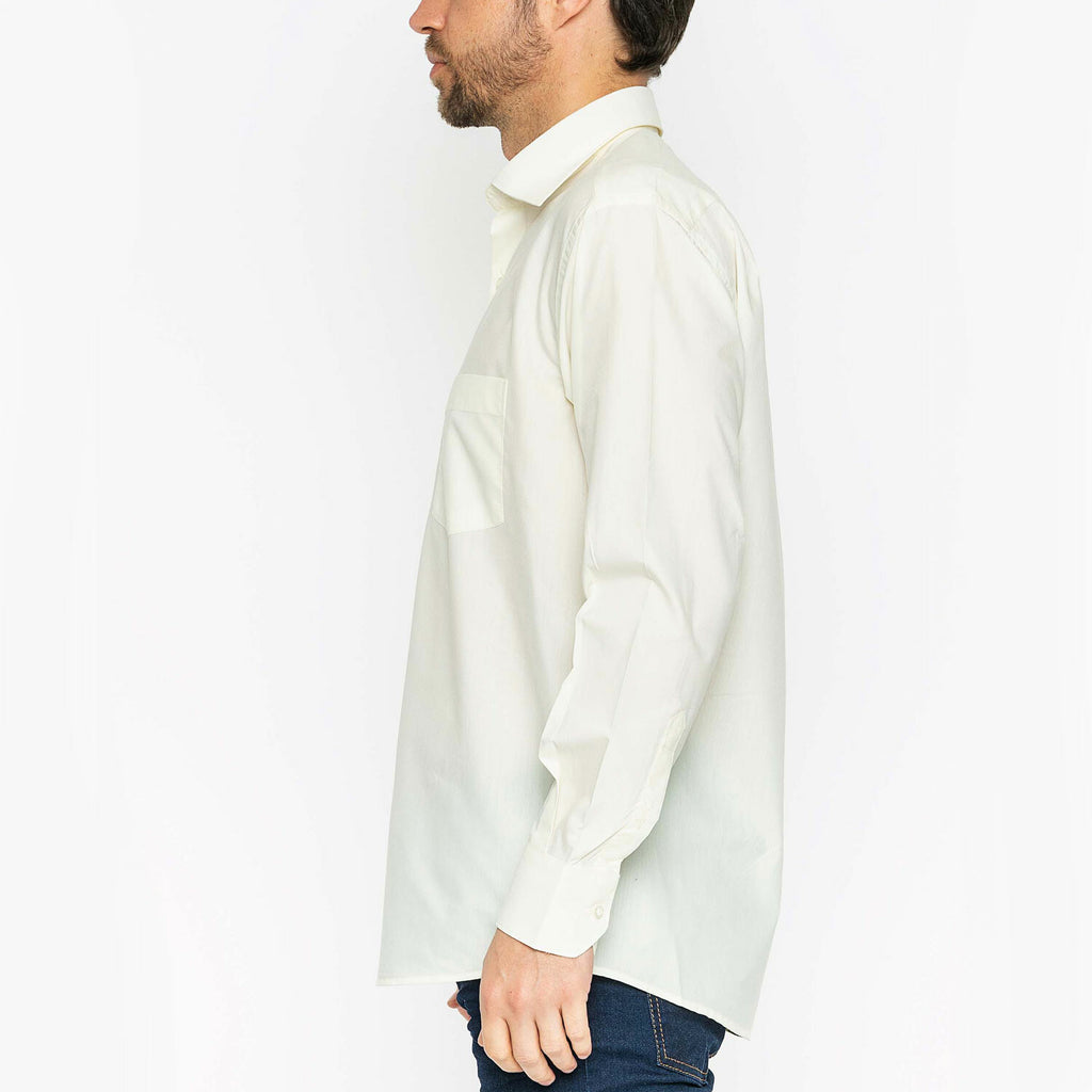 Leon Button Up Shirt // Ecru