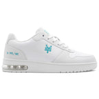 Rucker Sneakers // White Tblue