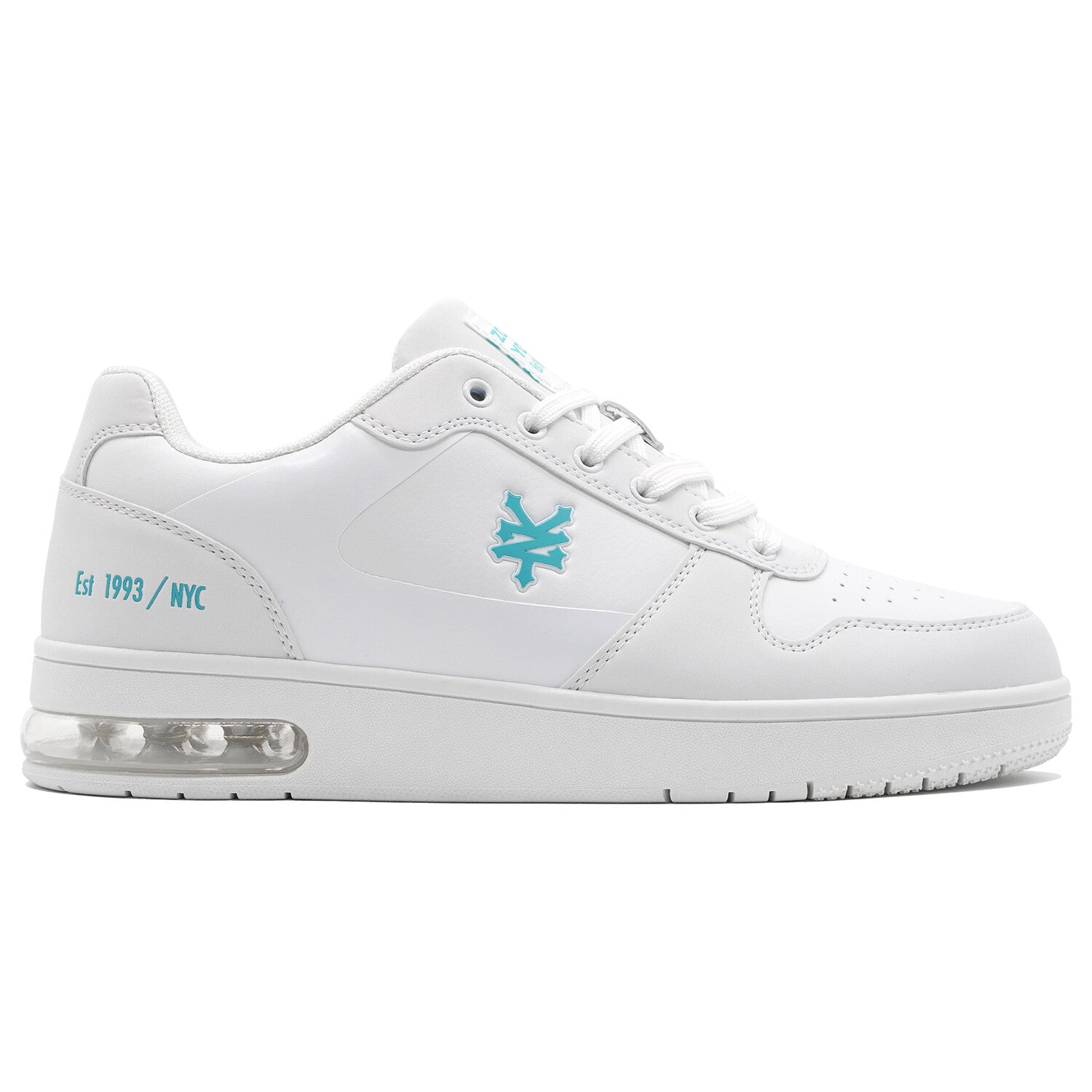 Rucker Sneakers // White Tblue