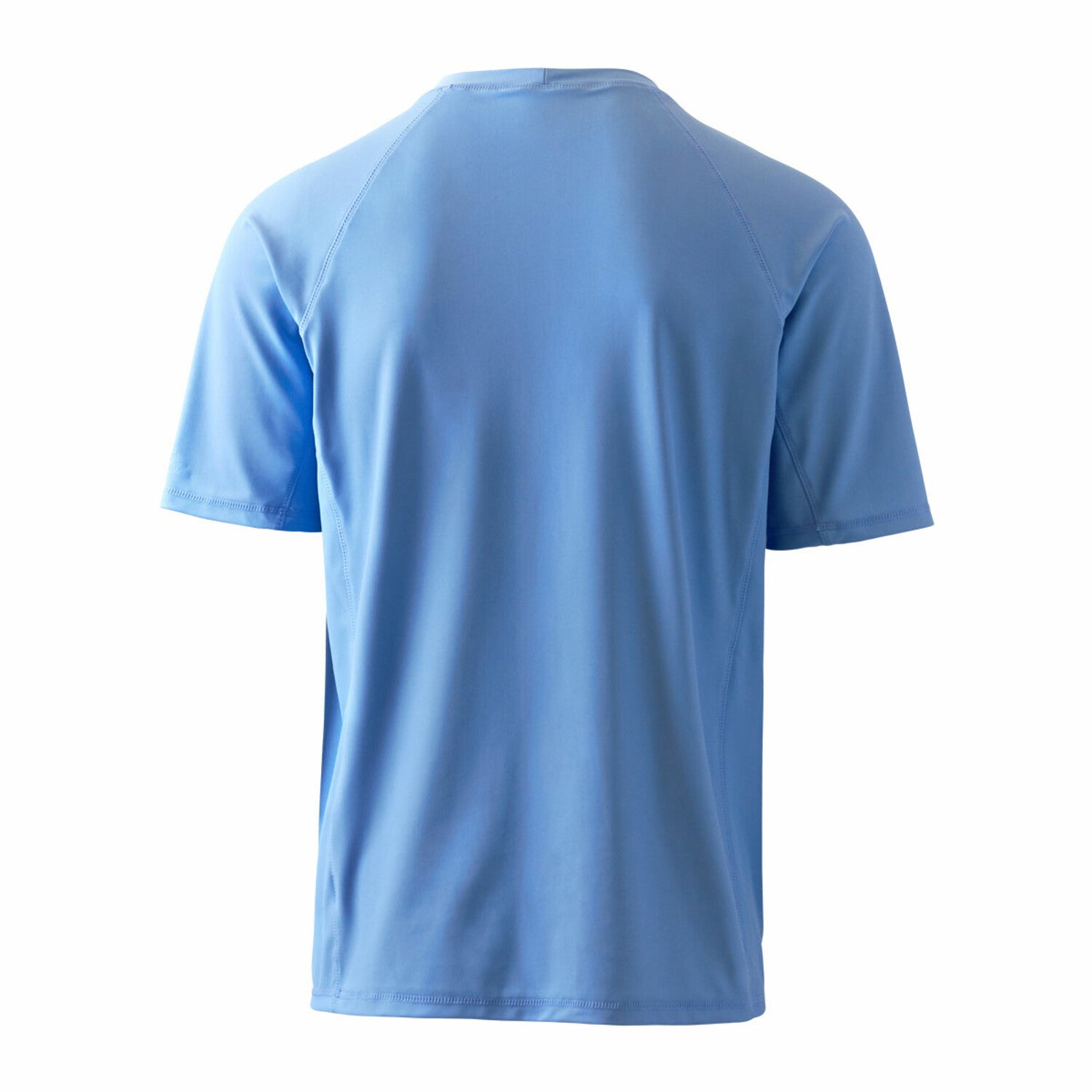 Men's Short Sleeve Crew Sun & Swim Shirt // Light Blue