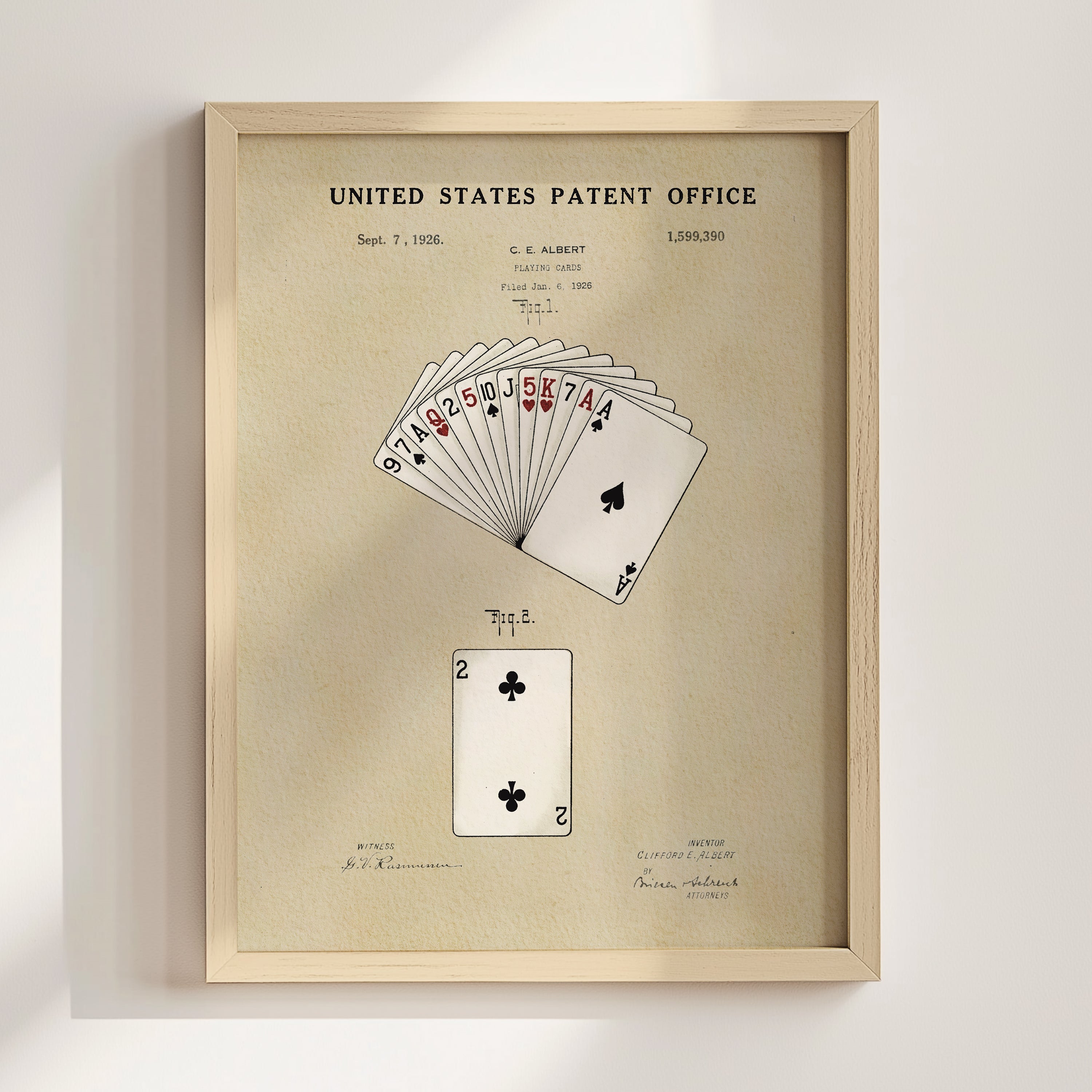 Poker Playing Cards (1926)