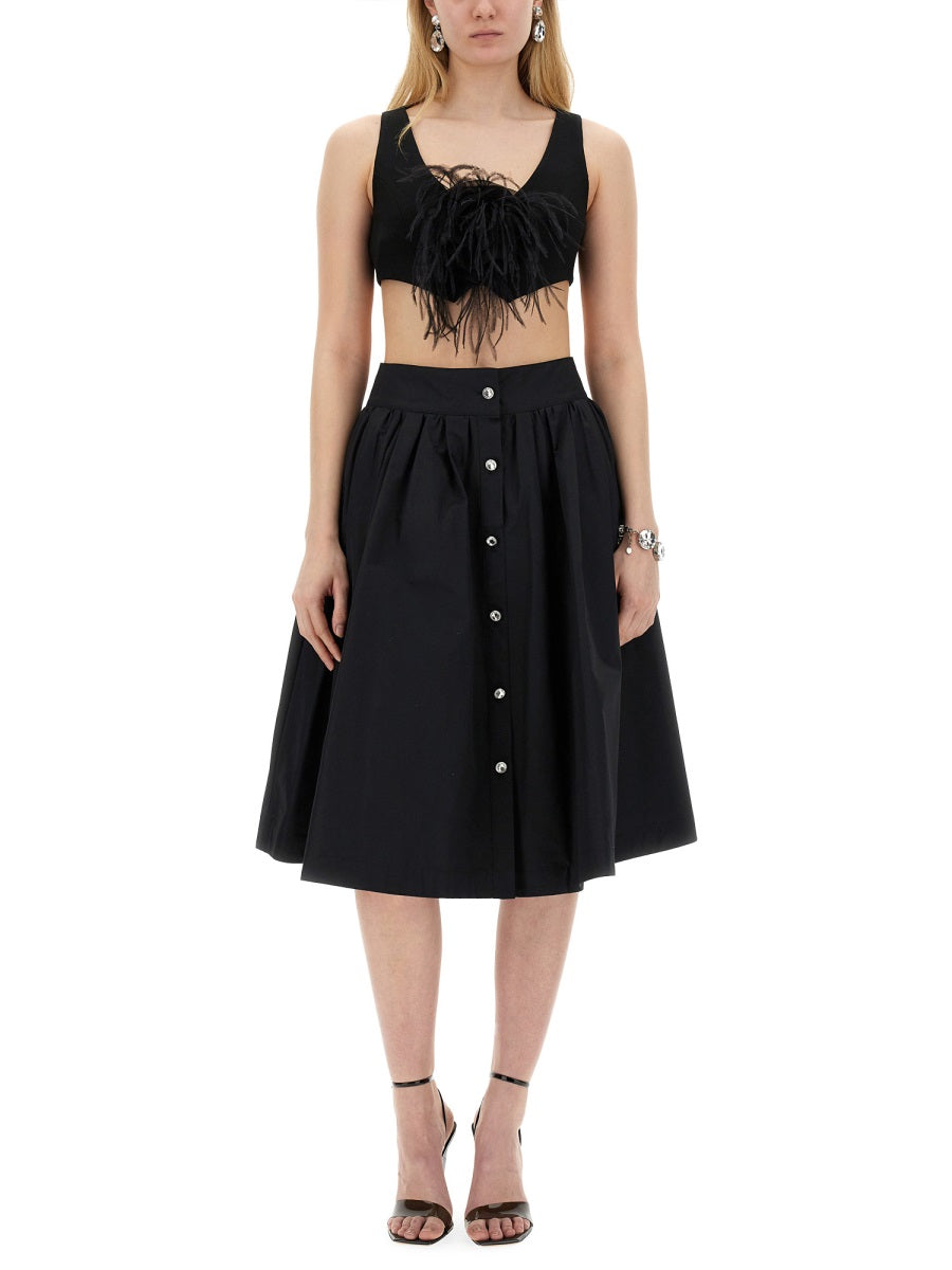 Moschino Women Poplin Skirt